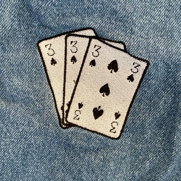 Empyre Blue Denim Shorts - Picture 4 of 9